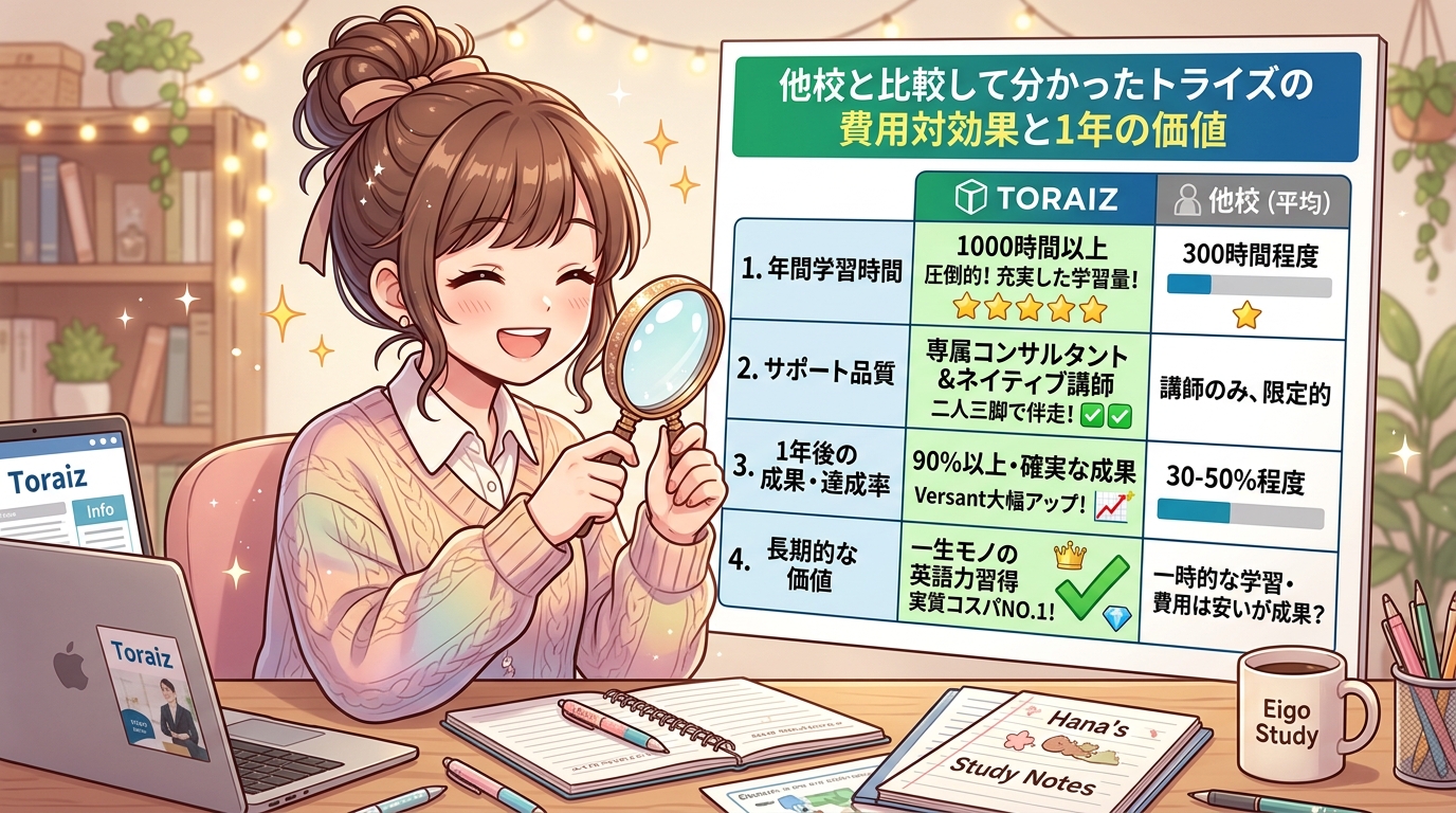 1年で一生ものの英語力を手に入れるための第一歩